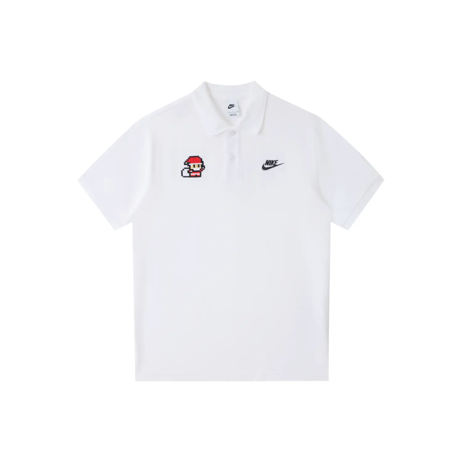 Рубашка поло унисекс белая Nike, белый
Рубашка поло унисекс белая Nike, белый