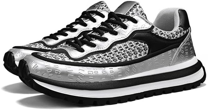 Универсальные спортивные кроссовки на мягкой подошве, с толстой подошвой, нескользящие и износостойкие Generic, серебристо-серый
Универсальные спортивные кроссовки на мягкой подошве, с толстой подошвой, нескользящие и износостойкие Generic, серебристо-серый