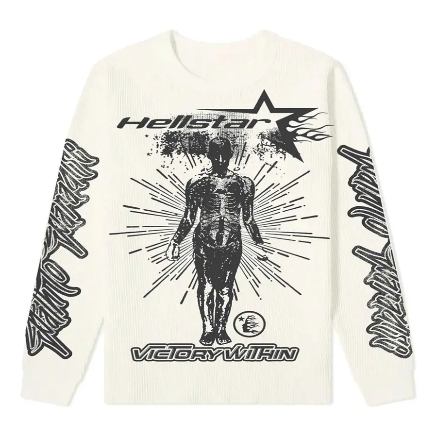 Футболка Hellstar Studios Victory Thermal Long Sleeve T-Shirt 'Cream', бежевый
Футболка Hellstar Studios Victory Thermal Long Sleeve T-Shirt 'Cream', бежевый