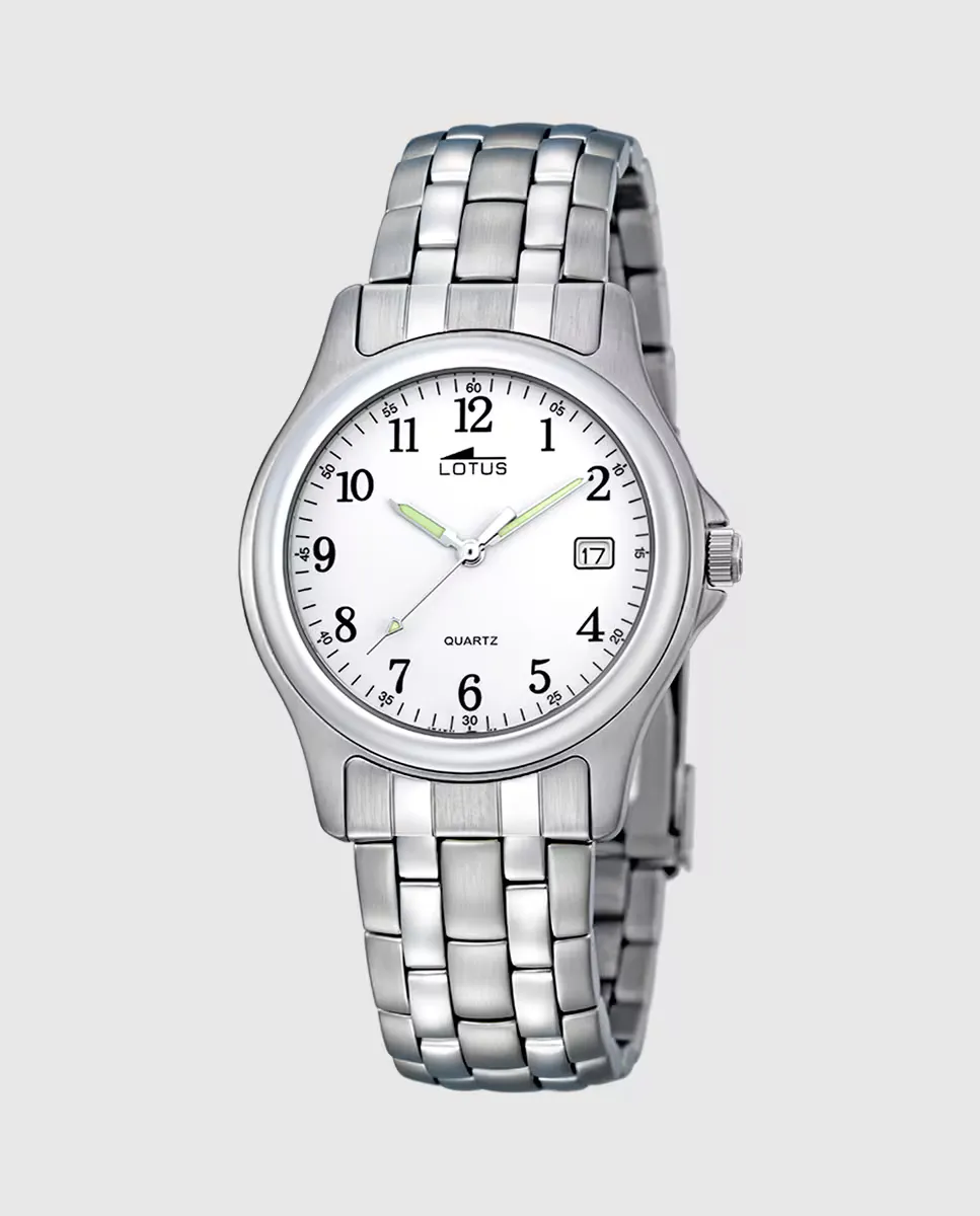 Мужские часы 15150/A Acero Classico в серебристой стали LOTUS, серебряный
Мужские часы 15150/A Acero Classico в серебристой стали LOTUS, серебряный
