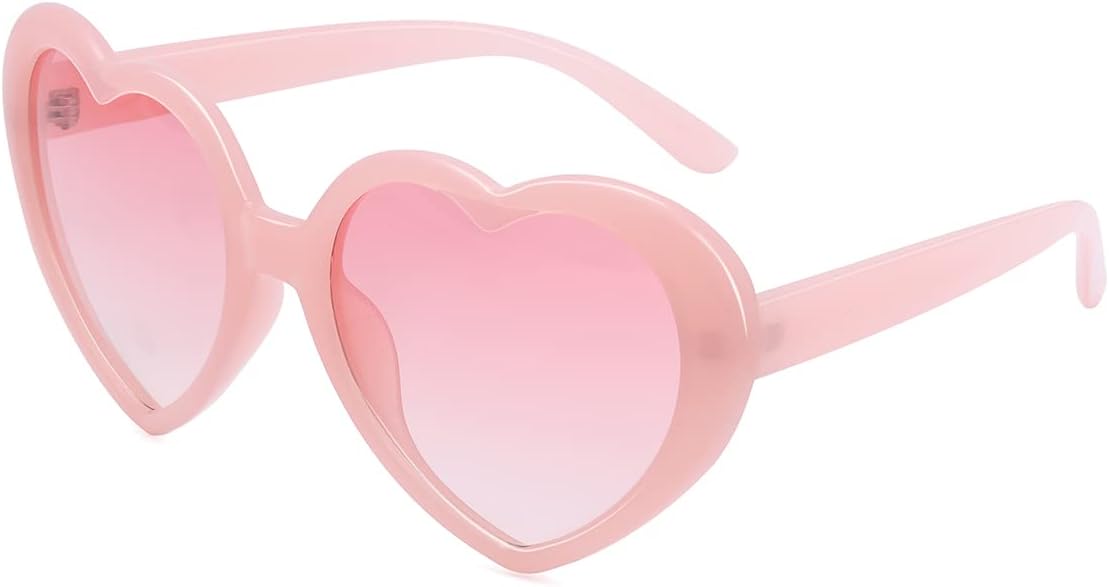 Поляризованные солнцезащитные очки JOVAKIT в форме сердца для женщин, винтажный стиль, очаровательные ретро-очки большого размера, линзы с защитой от УФ-излучения UV400, 06 Pink/Gradient Pink
Поляризованные солнцезащитные очки JOVAKIT в форме сердца для женщин, винтажный стиль, очаровательные ретро-очки большого размера, линзы с защитой от УФ-излучения UV400, 06 Pink/Gradient Pink