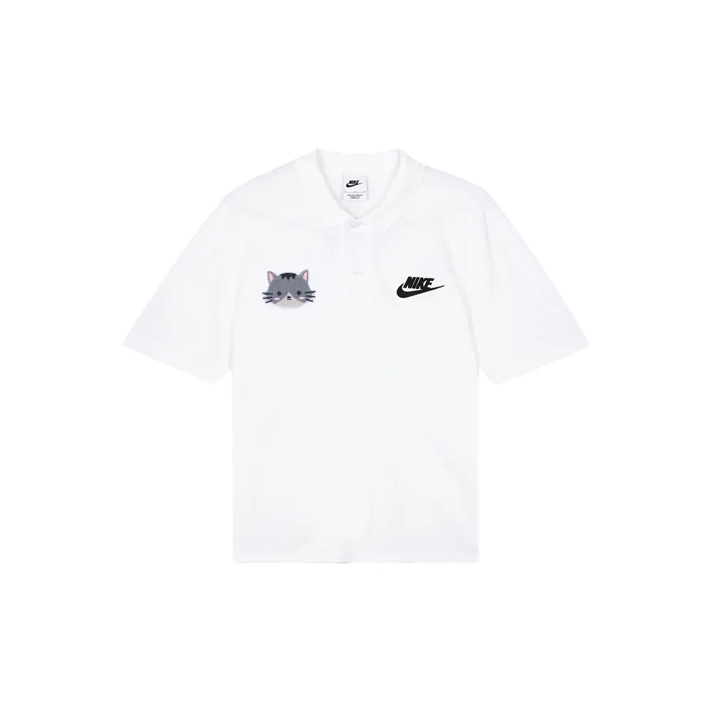 Рубашка поло мужская белая Nike, белый
Рубашка поло мужская белая Nike, белый