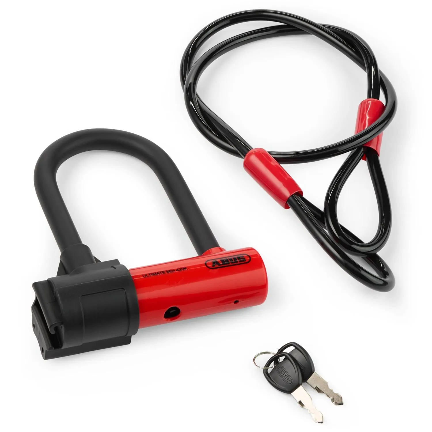 Ультимативный U-образный замок 420K с тросом COBRA ABUS, Black
Ультимативный U-образный замок 420K с тросом COBRA ABUS, Black