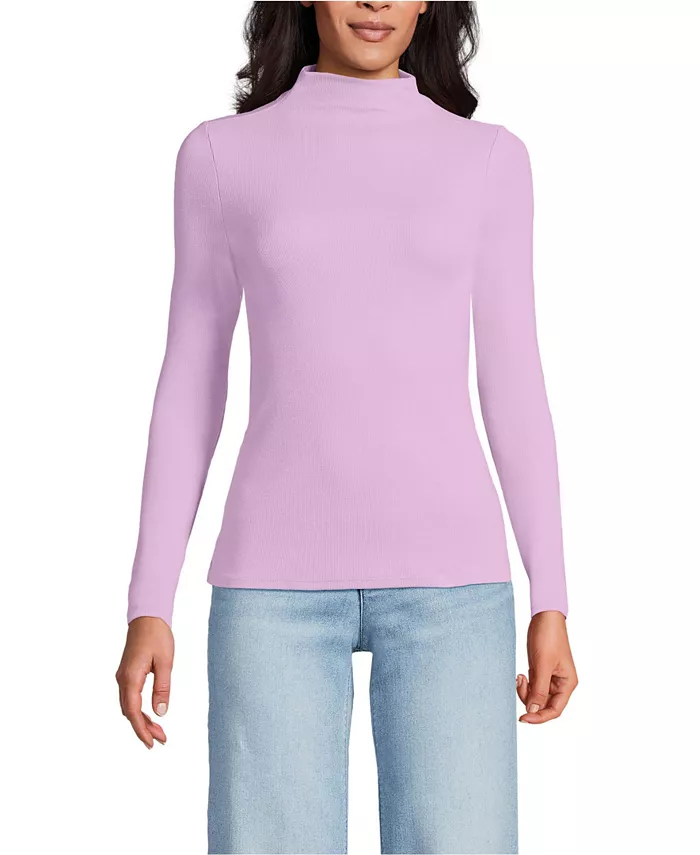 Женский драпированный жакет с длинным рукавом и воротником-стойкой Lands' End, розовый
Женский драпированный жакет с длинным рукавом и воротником-стойкой Lands' End, розовый