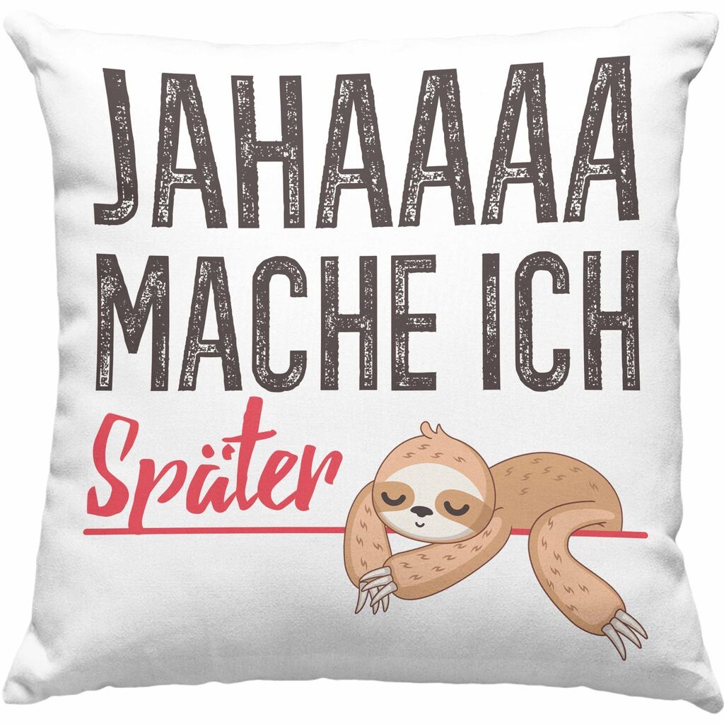 Тренд - Декоративная подушка Ленивец с наполнителем 40x40 Jahaaa Ich Mach Later Забавная декоративная подушка с наполнителем 40x40 с надписью День рождения Дети Женщины Мужчины Коллега (Зеленый) Trendation
Тренд - Декоративная подушка Ленивец с наполнителем 40x40 Jahaaa Ich Mach Later Забавная декоративная подушка с наполнителем 40x40 с надписью День рождения Дети Женщины Мужчины Коллега (Зеленый) Trendation
