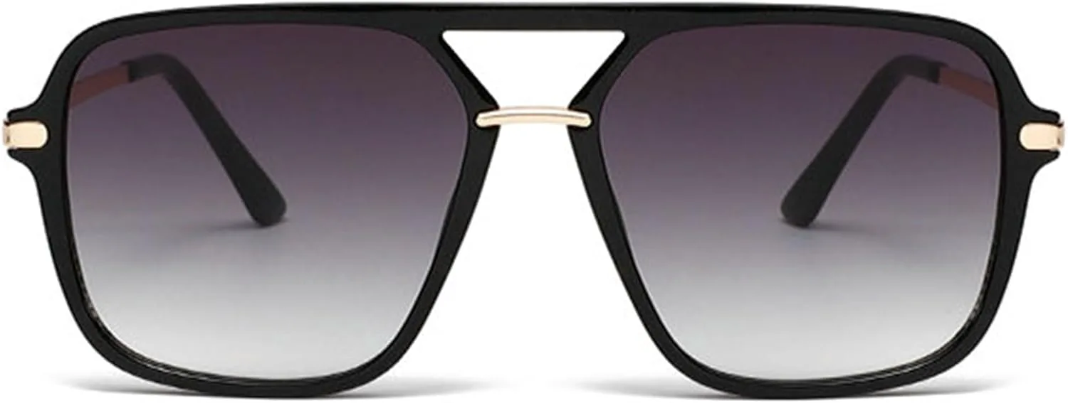 Willochra Классические квадратные солнцезащитные очки с двойной оправой для женщин, увеличенная дизайнерская стильная оправа, очки-пилот в винтажном стиле, C2
Willochra Классические квадратные солнцезащитные очки с двойной оправой для женщин, увеличенная дизайнерская стильная оправа, очки-пилот в винтажном стиле, C2