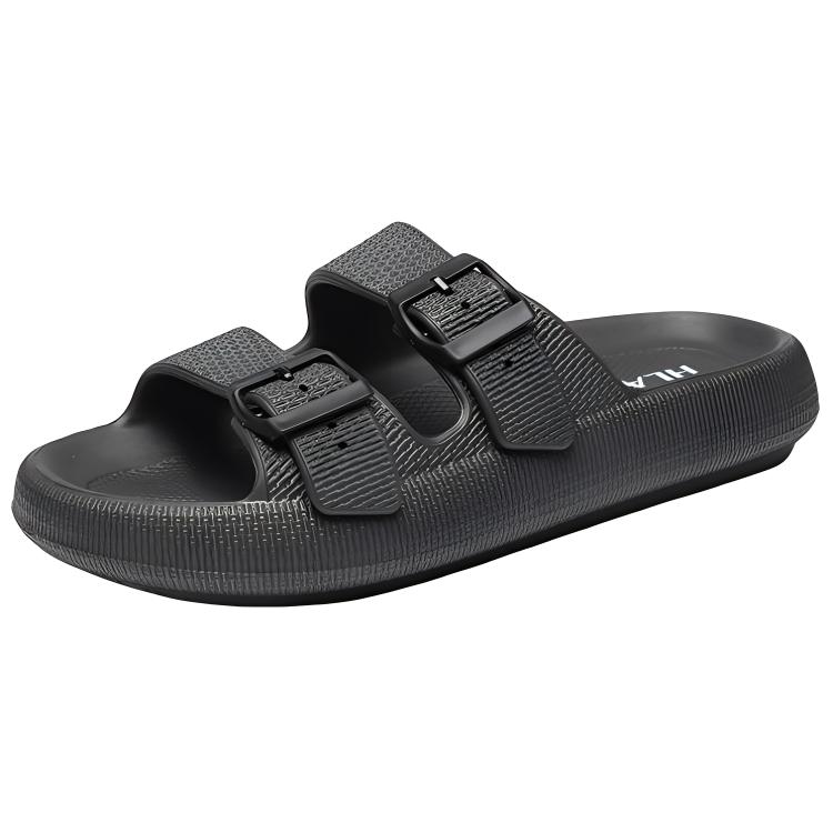 Мужские бесшумные сандалии с пластиковой подошвой HLA, Black
Мужские бесшумные сандалии с пластиковой подошвой HLA, Black