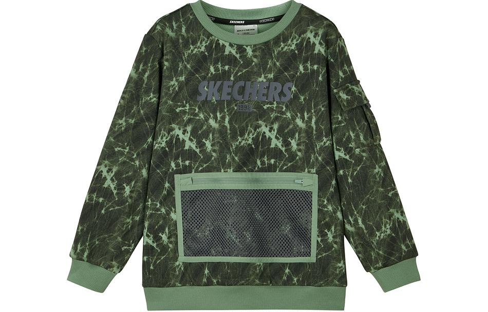Skechers Свитшот Sports & Outdoors с каменными узорами на зеленом фоне Kids'
Skechers Свитшот Sports & Outdoors с каменными узорами на зеленом фоне Kids'