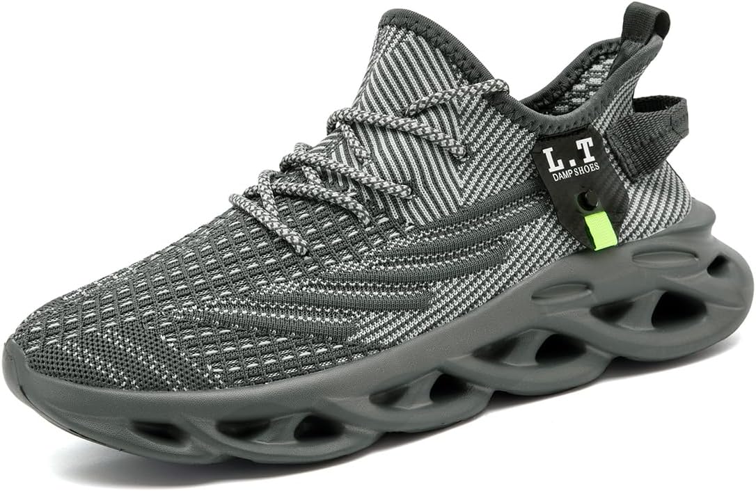 Мужские кроссовки FUJEAK для бега, повседневного ношения, тенниса, прогулок, тренировок, походов, спортивного зала, слипоны, нескользящие, для работы, бега, с амортизацией, легкие, удобные, для разных видов спорта, темно-серый
Мужские кроссовки FUJEAK для бега, повседневного ношения, тенниса, прогулок, тренировок, походов, спортивного зала, слипоны, нескользящие, для работы, бега, с амортизацией, легкие, удобные, для разных видов спорта, темно-серый