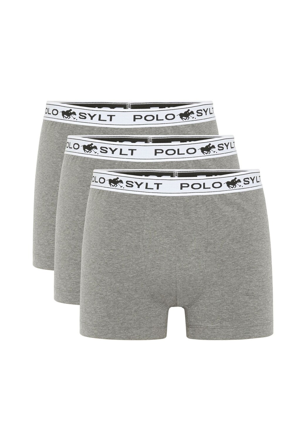 Боксеры в упаковке по 3 штуки с эластичным поясом с этикеткой POLO SYLT, цвет Medium Grey Medium Grey
Боксеры в упаковке по 3 штуки с эластичным поясом с этикеткой POLO SYLT, цвет Medium Grey Medium Grey