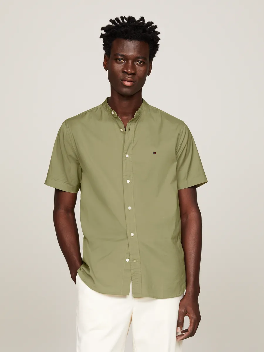 Рубашка с короткими рукавами Tommy Hilfiger "FLEX POPLIN MAO RF SHIRT", фирменная вышивка, оливковый
Рубашка с короткими рукавами Tommy Hilfiger "FLEX POPLIN MAO RF SHIRT", фирменная вышивка, оливковый