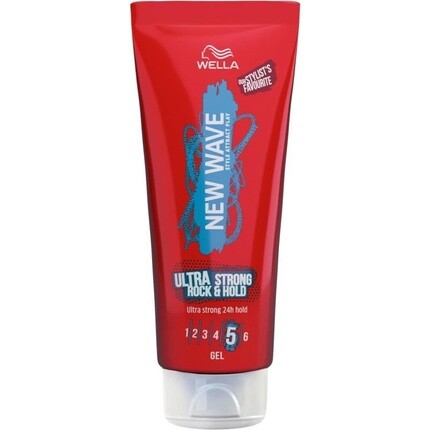 Wella New Wave Ультрасильный гель Rock N Hold 200 мл
Wella New Wave Ультрасильный гель Rock N Hold 200 мл