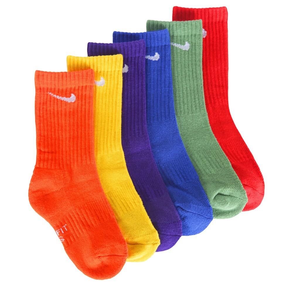 Набор из 6 детских молодежных носков с мягкой подкладкой размера X Nike, мультиколор
Набор из 6 детских молодежных носков с мягкой подкладкой размера X Nike, мультиколор