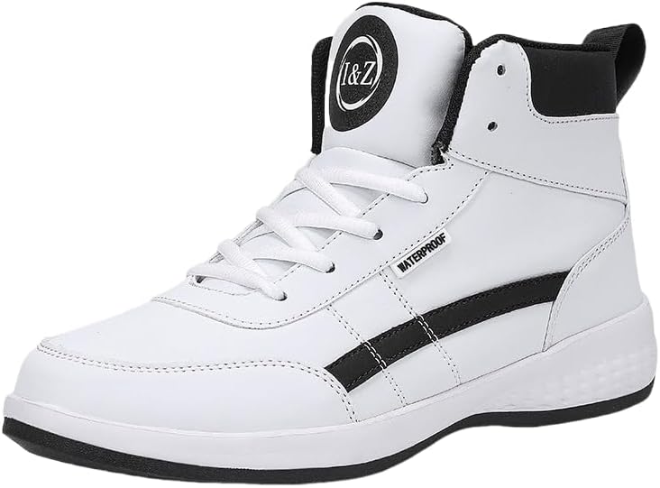 Мужские высокие спортивные кроссовки большого размера - модные легкие повседневные кеды Hoalox, белый
Мужские высокие спортивные кроссовки большого размера - модные легкие повседневные кеды Hoalox, белый