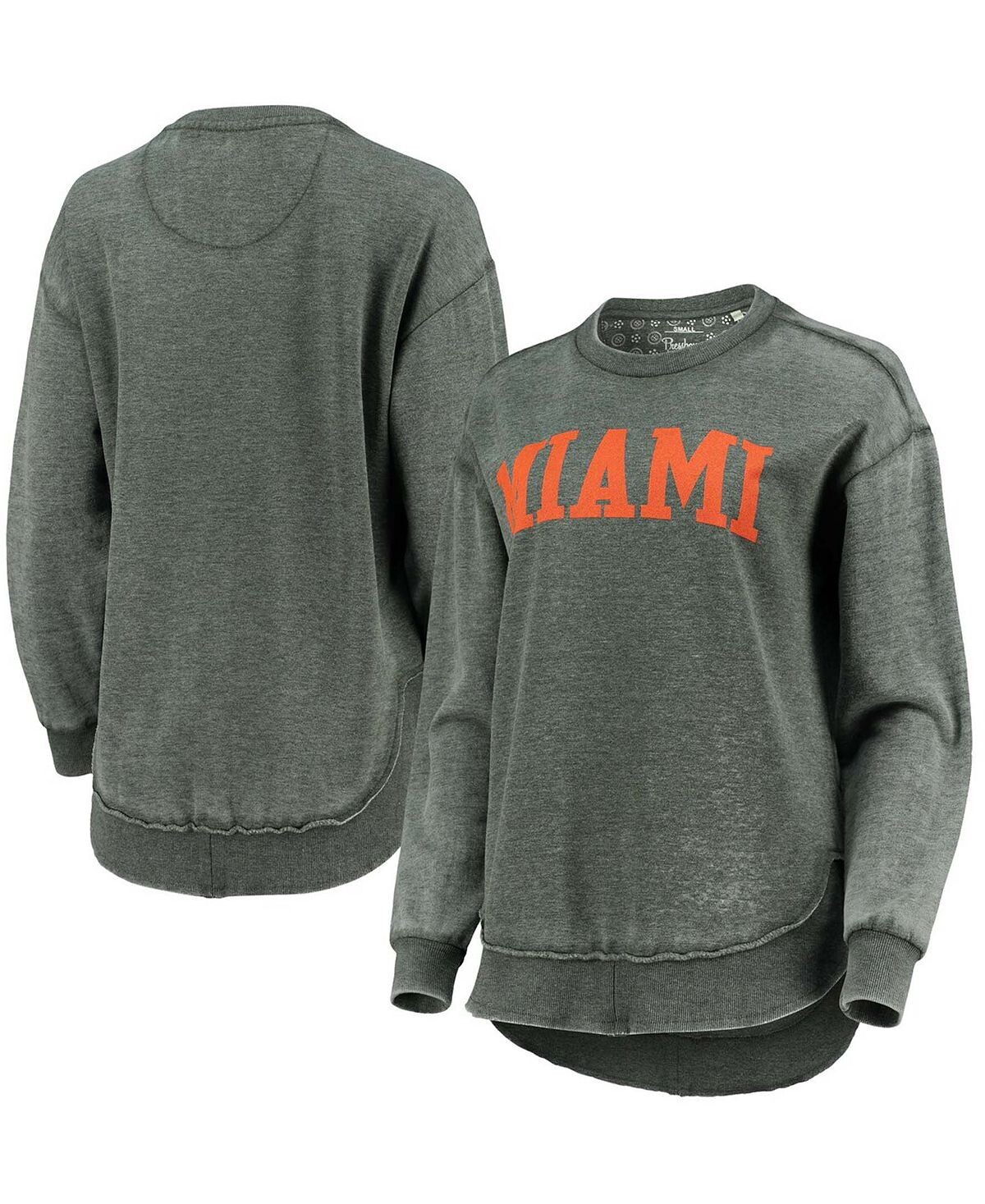 Зеленый женский свитшот-пуловер в винтажном стиле Miami Hurricanes Pressbox, зеленый
Зеленый женский свитшот-пуловер в винтажном стиле Miami Hurricanes Pressbox, зеленый