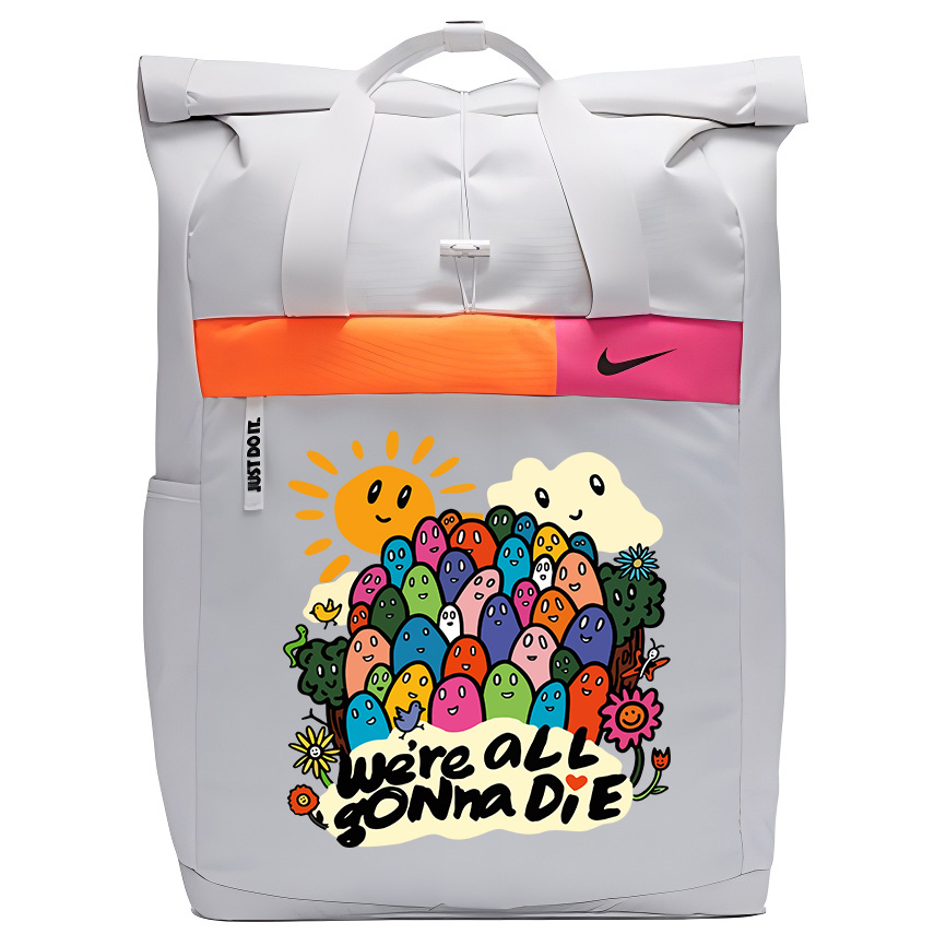 Nike Тканевый рюкзак с принтом унисекс белый, Multicolor Hill
Nike Тканевый рюкзак с принтом унисекс белый, Multicolor Hill