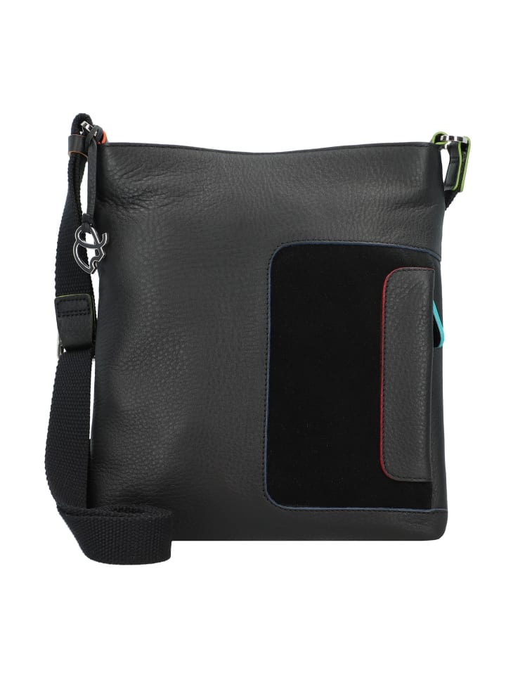 Кожаная сумка через плечо, 22 см, черного/пестрого цвета MYWALIT
Кожаная сумка через плечо, 22 см, черного/пестрого цвета MYWALIT