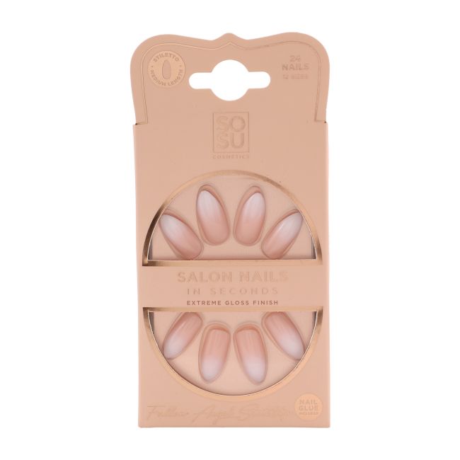 Накладные ногти-стилеты «Падший ангел» (24 шт.) SOSU 
Накладные ногти-стилеты «Падший ангел» (24 шт.) SOSU