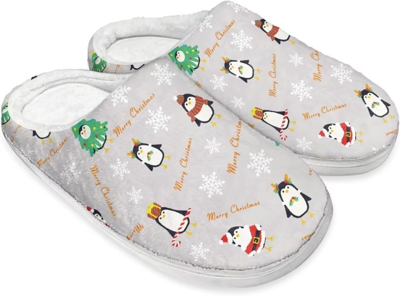 Праздничные рождественские тапочки для дома, утепленные и мягкие, зимние домашние тапочки для женщин и мужчин Buxolandt, Christmas Cute Penguin
Праздничные рождественские тапочки для дома, утепленные и мягкие, зимние домашние тапочки для женщин и мужчин Buxolandt, Christmas Cute Penguin