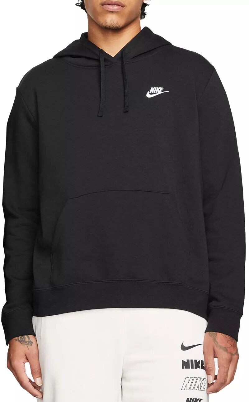 Женский флисовый пуловер с капюшоном Nike Sportswear Club, черный
Женский флисовый пуловер с капюшоном Nike Sportswear Club, черный