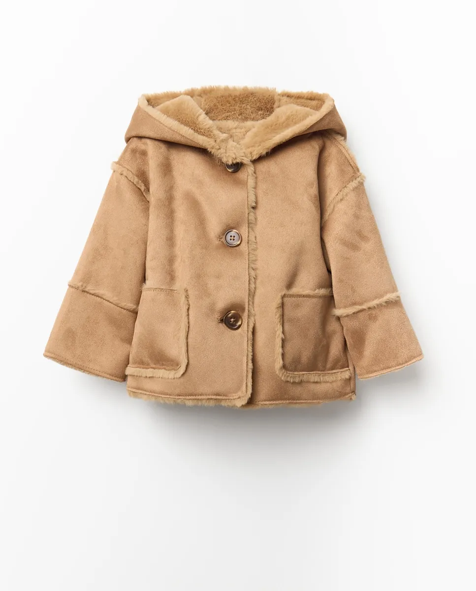 Двустороннее пальто Sfera, песочный
Двустороннее пальто Sfera, песочный