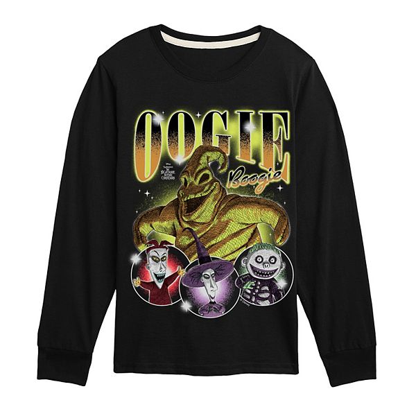 Мальчиковая футболка с длинным рукавом The Nightmare Before Christmas Oogie Boogie Disney
Мальчиковая футболка с длинным рукавом The Nightmare Before Christmas Oogie Boogie Disney