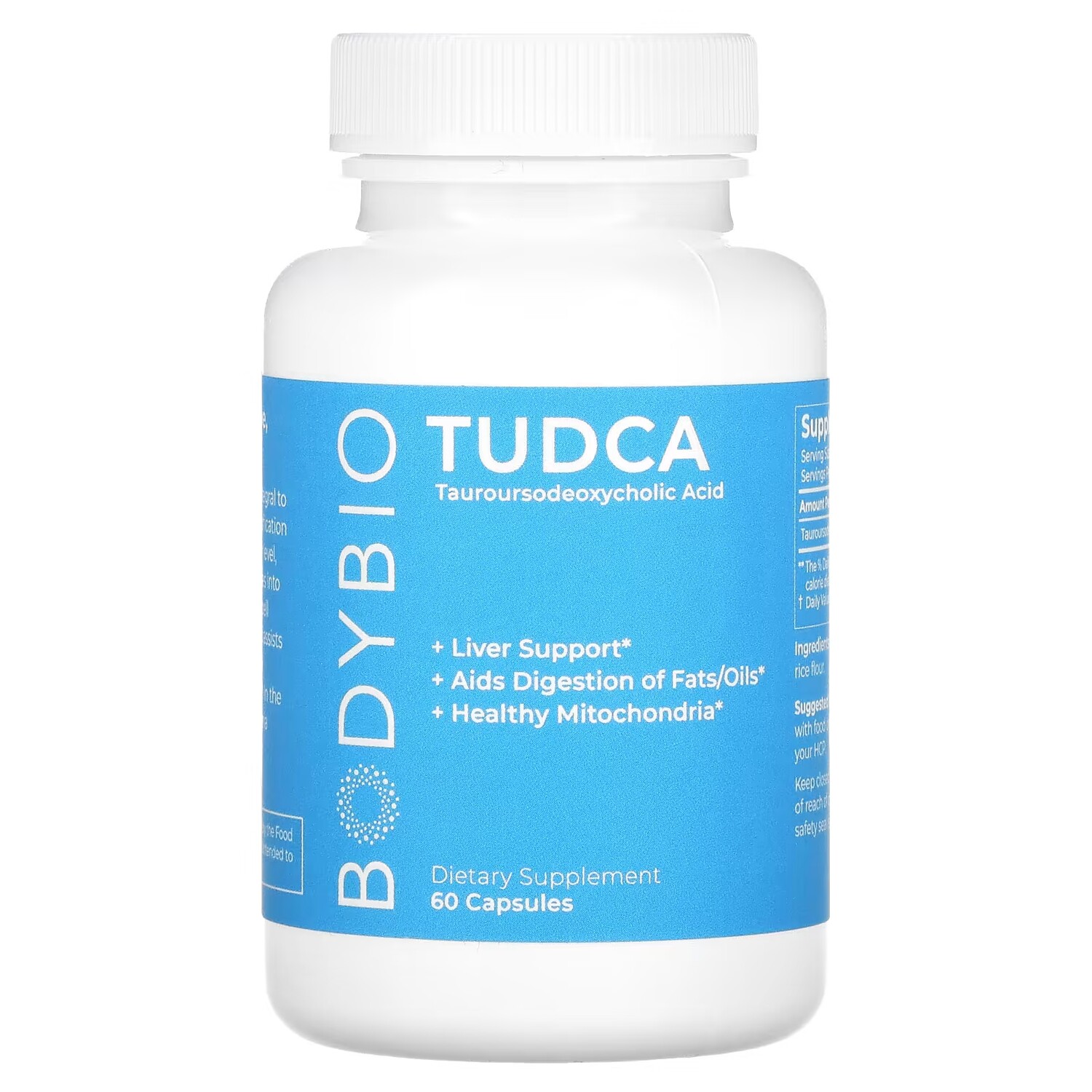 Добавка BodyBio TUDCA, 60 капсул
Добавка BodyBio TUDCA, 60 капсул