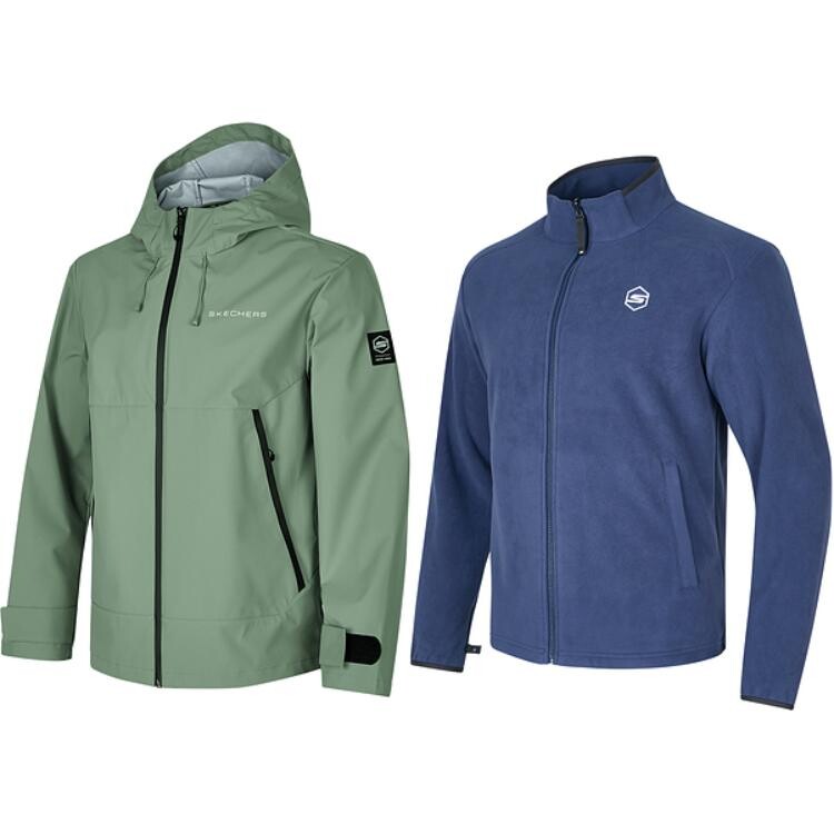 Ветровка мужская Коричнево-зеленый Skechers
Ветровка мужская Коричнево-зеленый Skechers