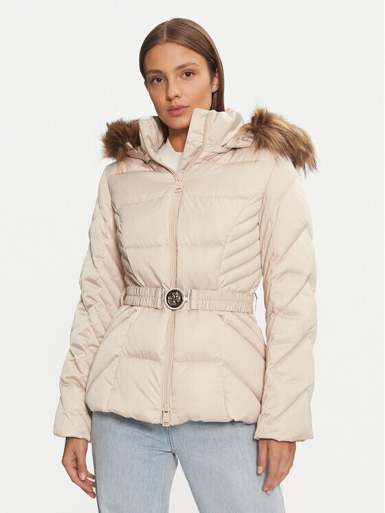 Пуховик стандартного кроя Guess, бежевый
Пуховик стандартного кроя Guess, бежевый