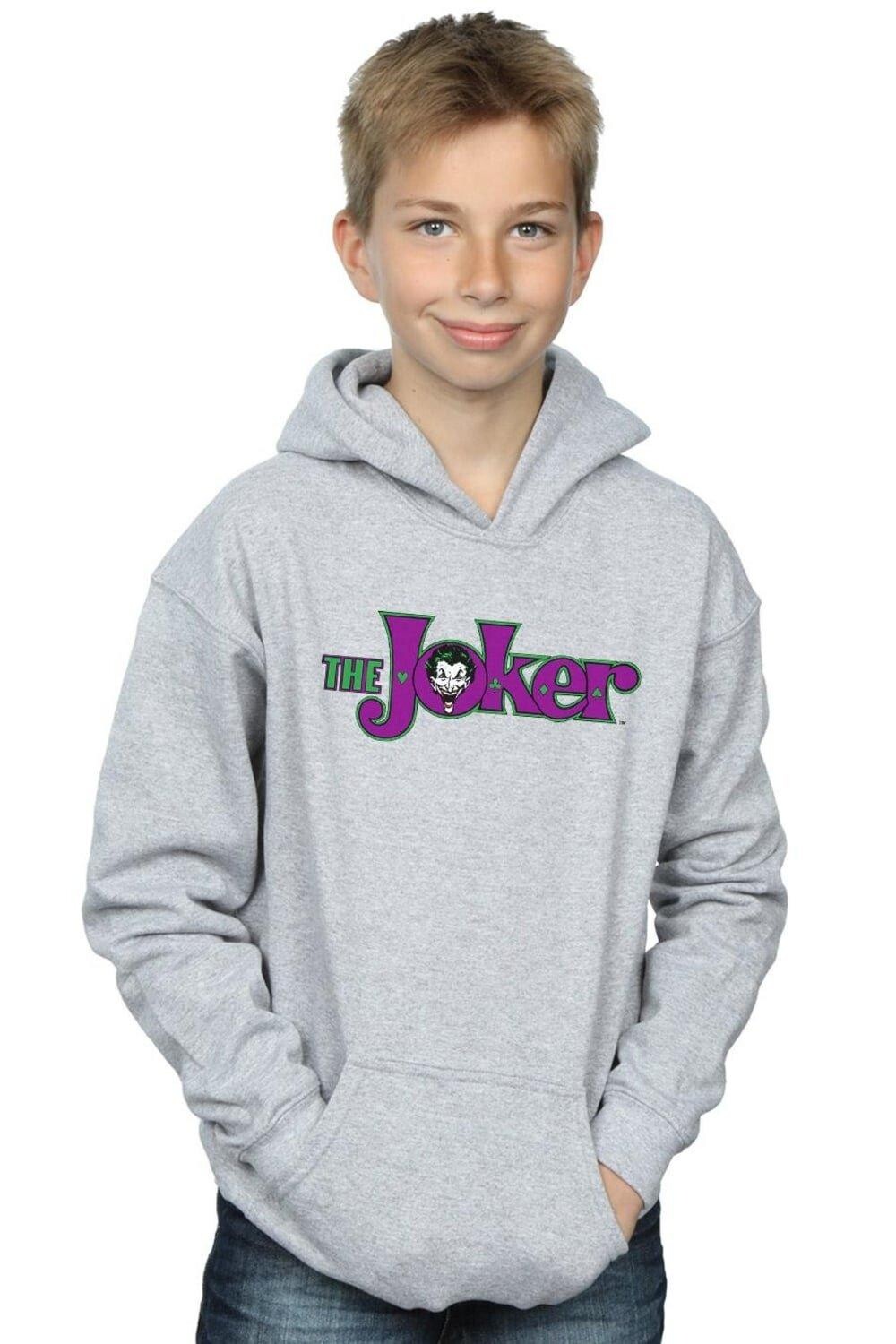 Толстовка с текстовым логотипом The Joker DC Comics, серый
Толстовка с текстовым логотипом The Joker DC Comics, серый