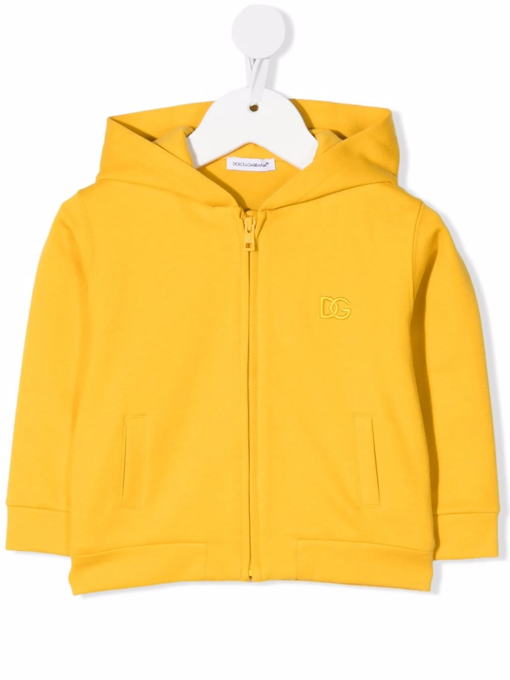 Худи с вышитым логотипом Dolce & Gabbana Kids, желтый
Худи с вышитым логотипом Dolce & Gabbana Kids, желтый