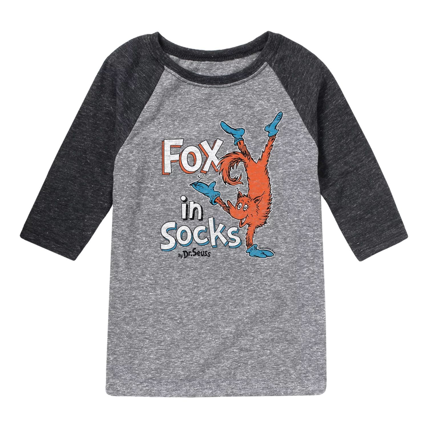 Футболка в носках реглан с рисунком Dr. Seuss Fox для мальчиков 8–20 лет Licensed Character
Футболка в носках реглан с рисунком Dr. Seuss Fox для мальчиков 8–20 лет Licensed Character