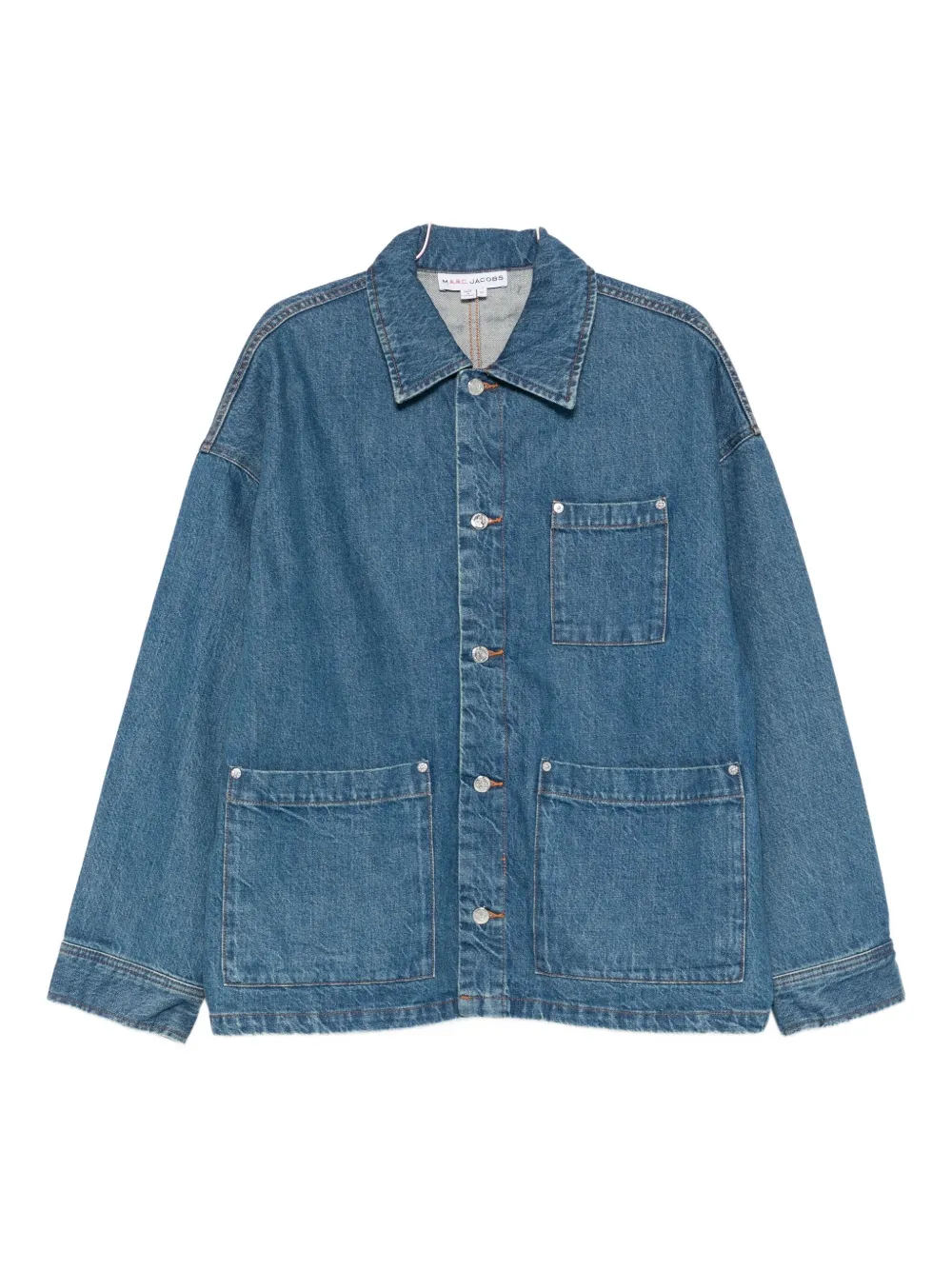 Джинсовая куртка из хлопка Marc Jacobs, синий
Джинсовая куртка из хлопка Marc Jacobs, синий