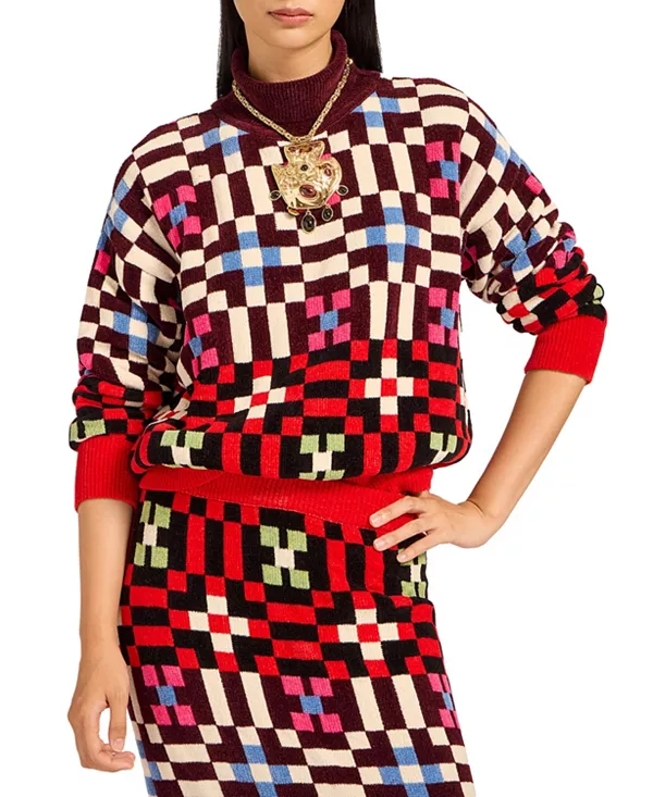 Свитер с высоким воротником Byte La Doublej, мультиколор
Свитер с высоким воротником Byte La Doublej, мультиколор