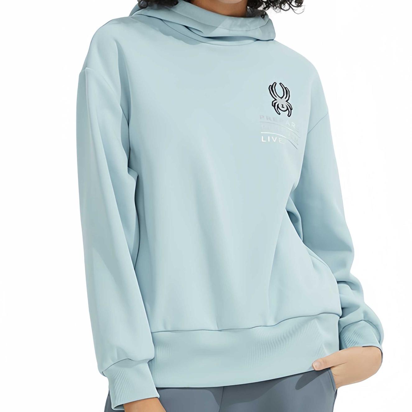 Футболка женская FW/AW22 туманно-голубая SPYDER
Футболка женская FW/AW22 туманно-голубая SPYDER