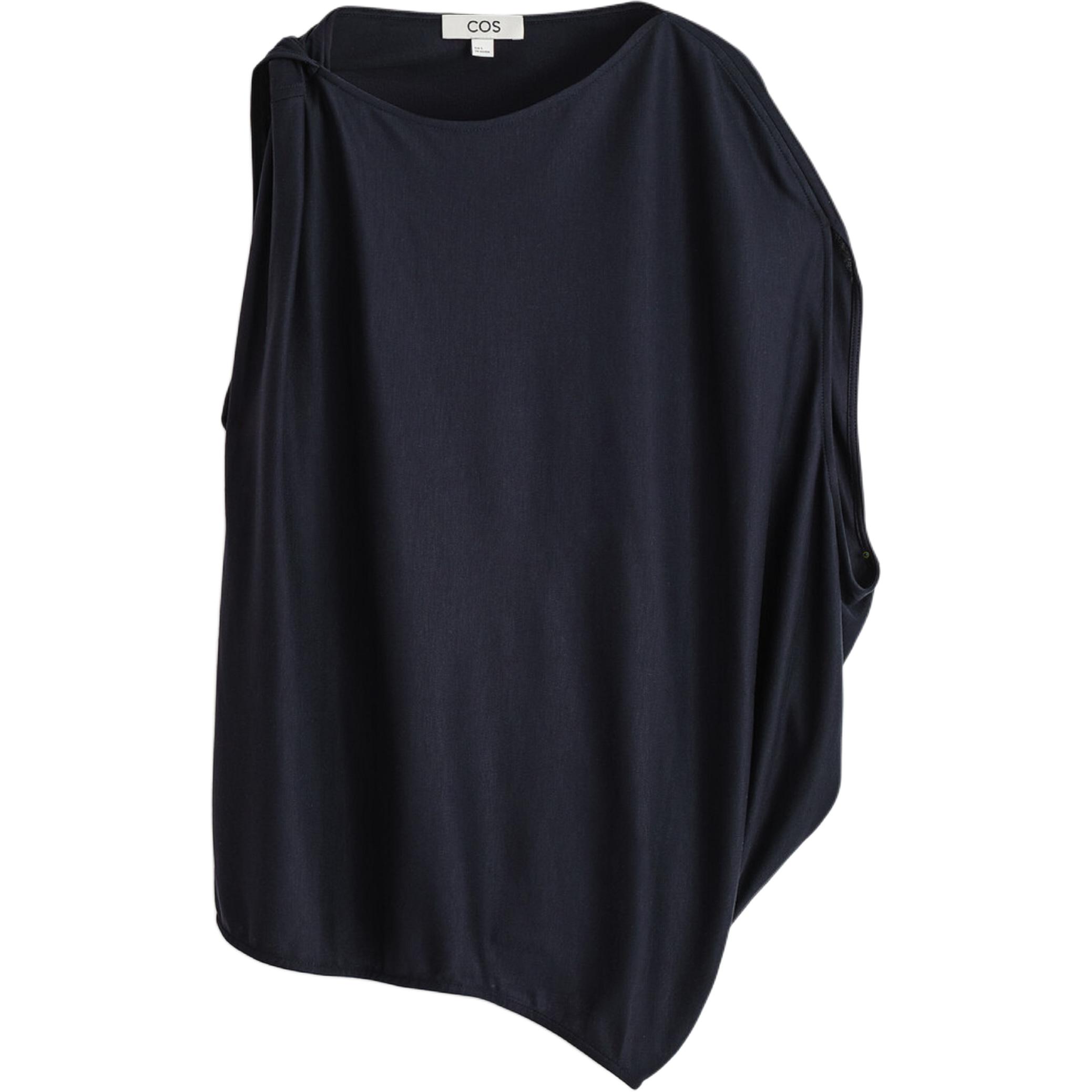 COS Топ-майка женская темно-синяя
COS Топ-майка женская темно-синяя