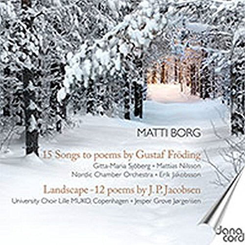 CD диск Borg, Matti: 15 Songs to Poems By Gustaf Froding
CD диск Borg, Matti: 15 Songs to Poems By Gustaf Froding