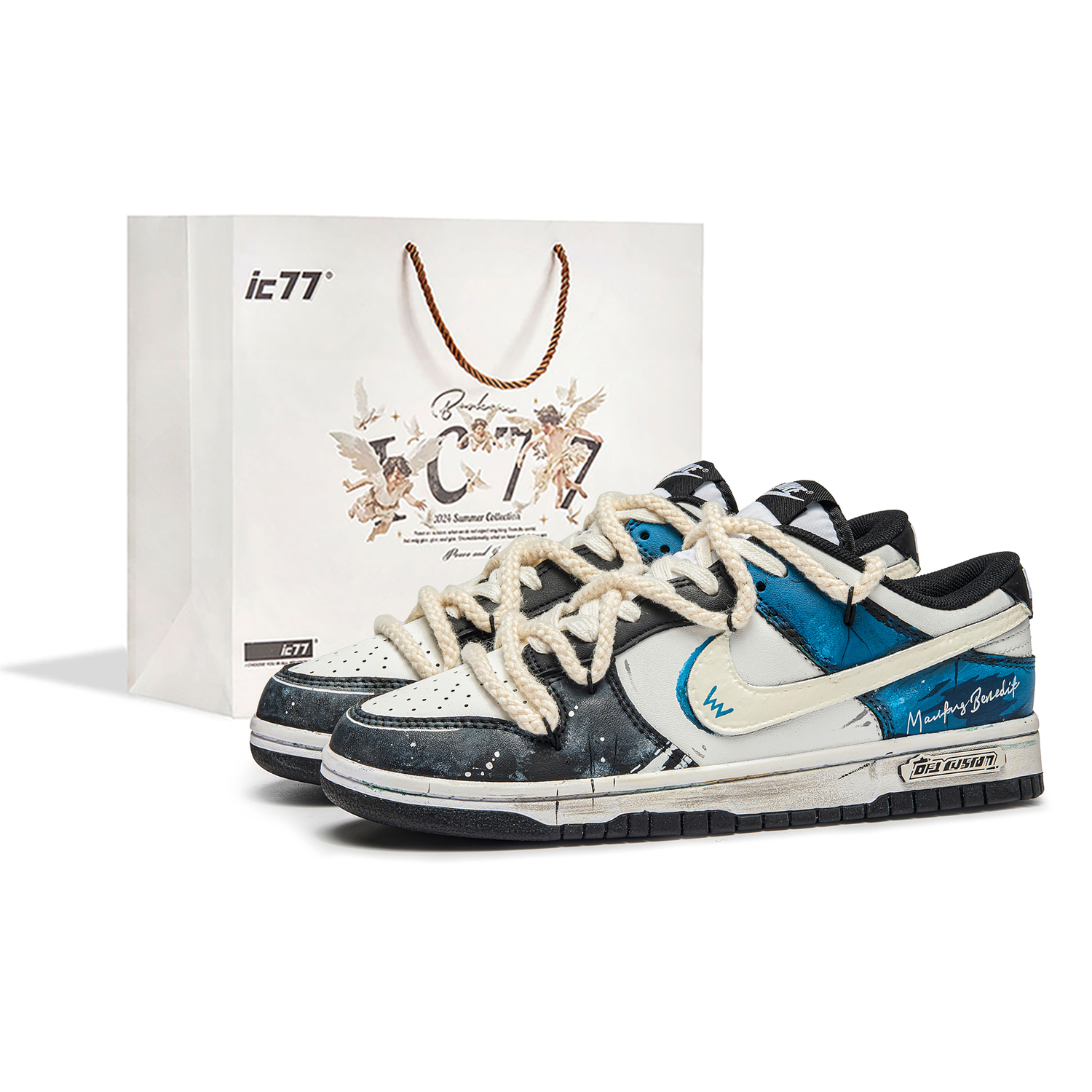 Кроссовки для скейтбординга Dunk Panda Lightning Box износостойкие и легкие низкие унисекс Nike, черный белый
Кроссовки для скейтбординга Dunk Panda Lightning Box износостойкие и легкие низкие унисекс Nike, черный белый