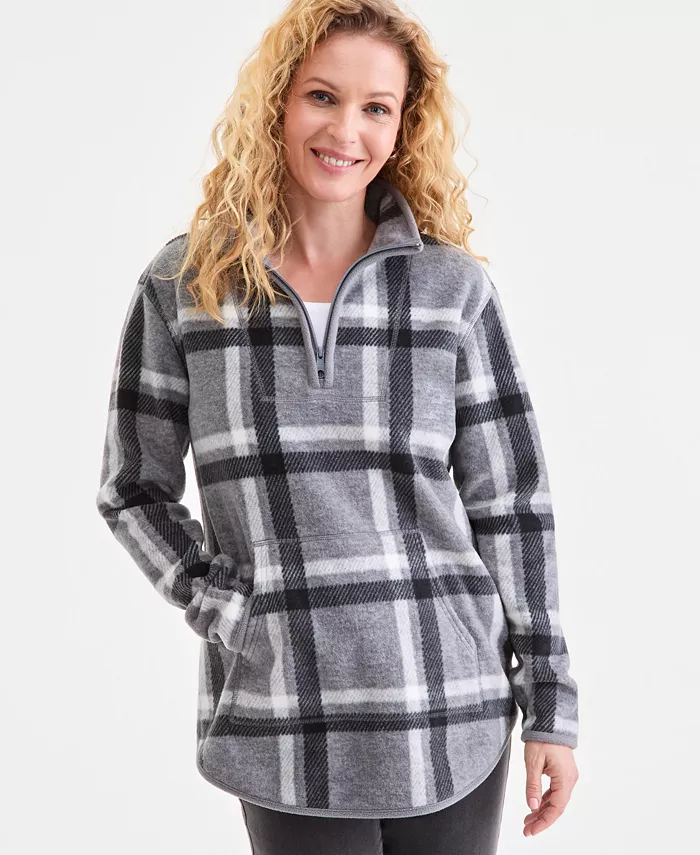 Женская флисовая кофта с принтом и молнией на четверть Style & Co, мультиколор
Женская флисовая кофта с принтом и молнией на четверть Style & Co, мультиколор