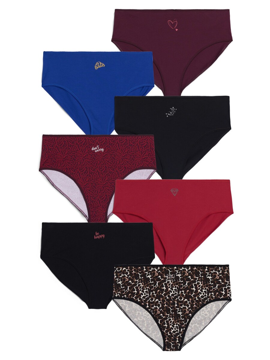 Трусики Devoted by Zizzi Week, Mixed Colors
Трусики Devoted by Zizzi Week, Mixed Colors