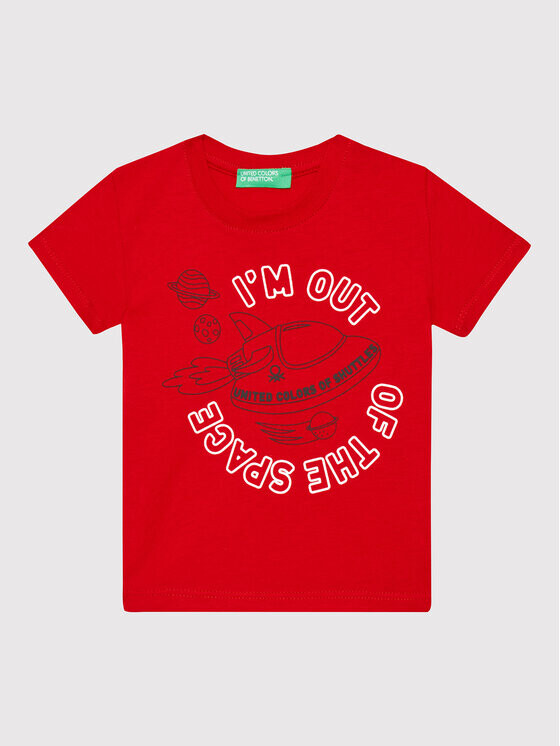 Футболка стандартного кроя United Colors Of Benetton, красный
Футболка стандартного кроя United Colors Of Benetton, красный