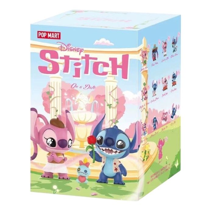 Фигурка Pop Mart Disney Stitch On a Date Figuress Sealed Case (1 Blind Box)
Фигурка Pop Mart Disney Stitch On a Date Figuress Sealed Case (1 Blind Box)
