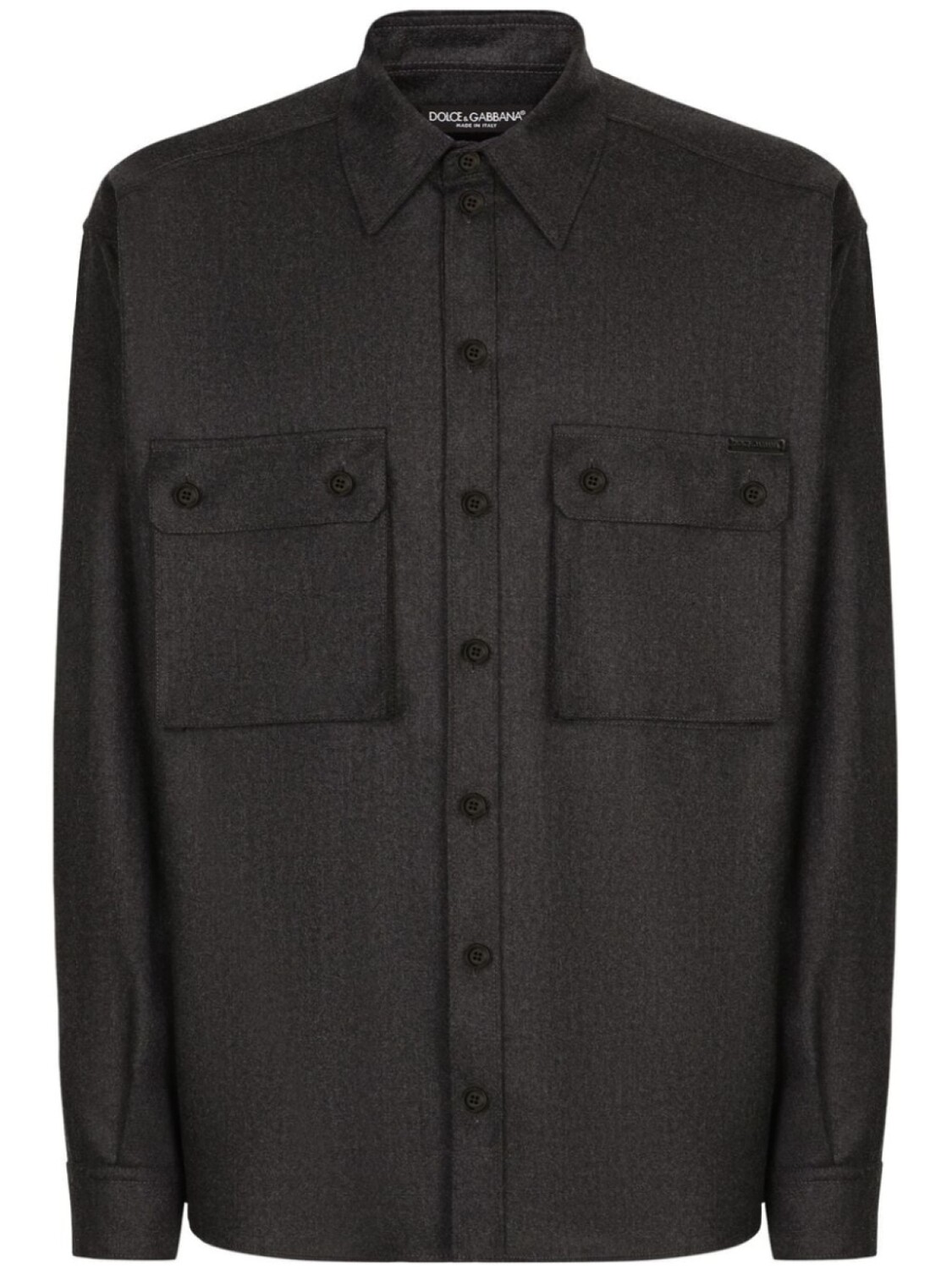 Dolce & Gabbana шерстяная рубашка, серый
Dolce & Gabbana шерстяная рубашка, серый