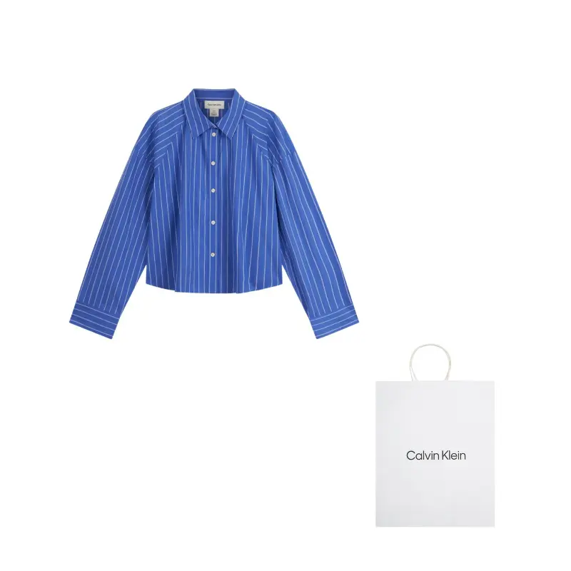 Calvin Klein Рубашка Women's XNS в полоску Blue
Calvin Klein Рубашка Women's XNS в полоску Blue