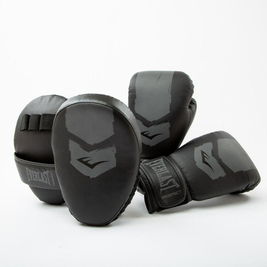 EVERLAST Комплект Prospect 2 Pad Kit — боксерские перчатки и Pad — черный/серый
EVERLAST Комплект Prospect 2 Pad Kit — боксерские перчатки и Pad — черный/серый