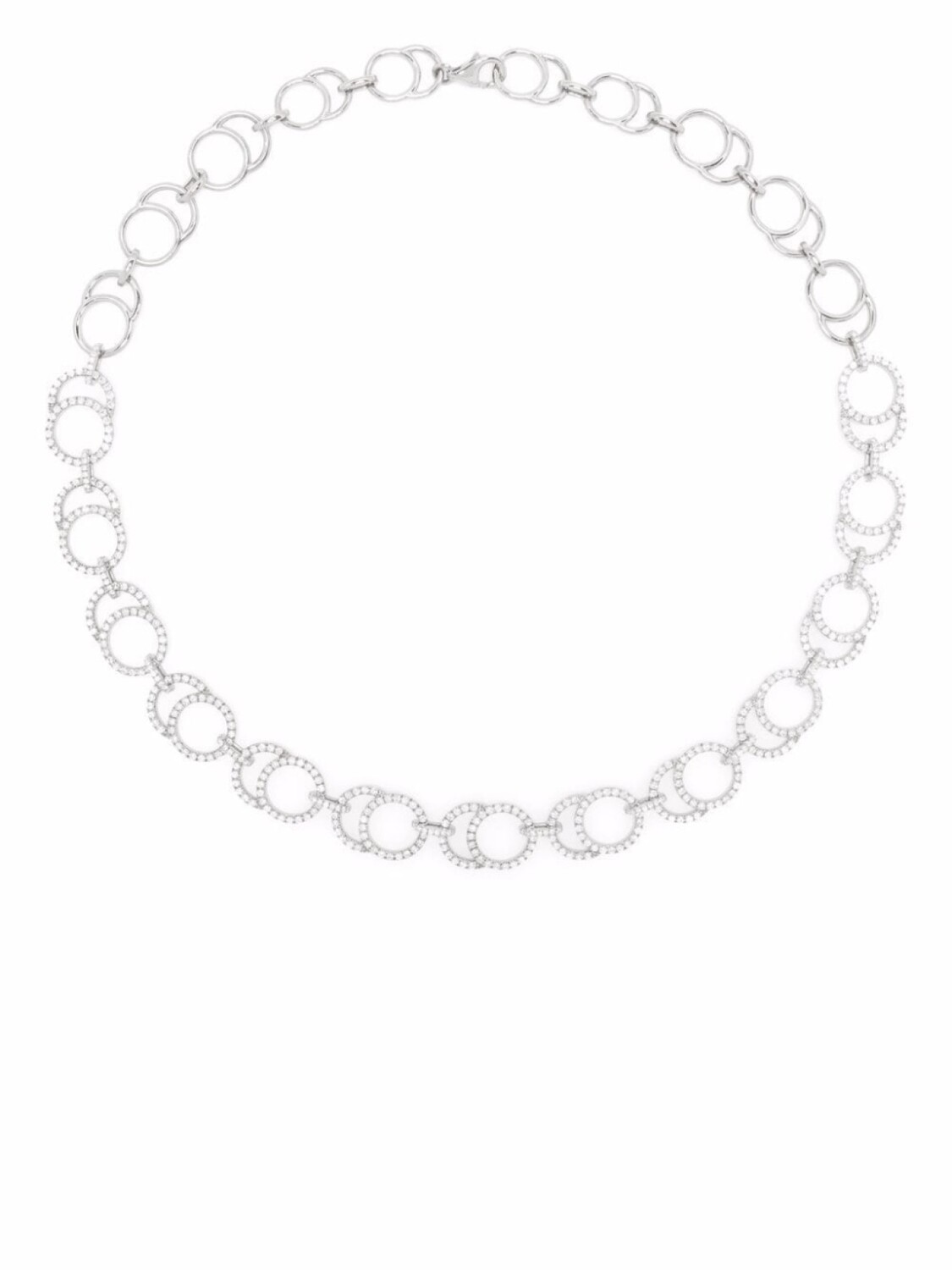Колье Celeste из переработанного белого золота с бриллиантами Courbet, серебряный
Колье Celeste из переработанного белого золота с бриллиантами Courbet, серебряный