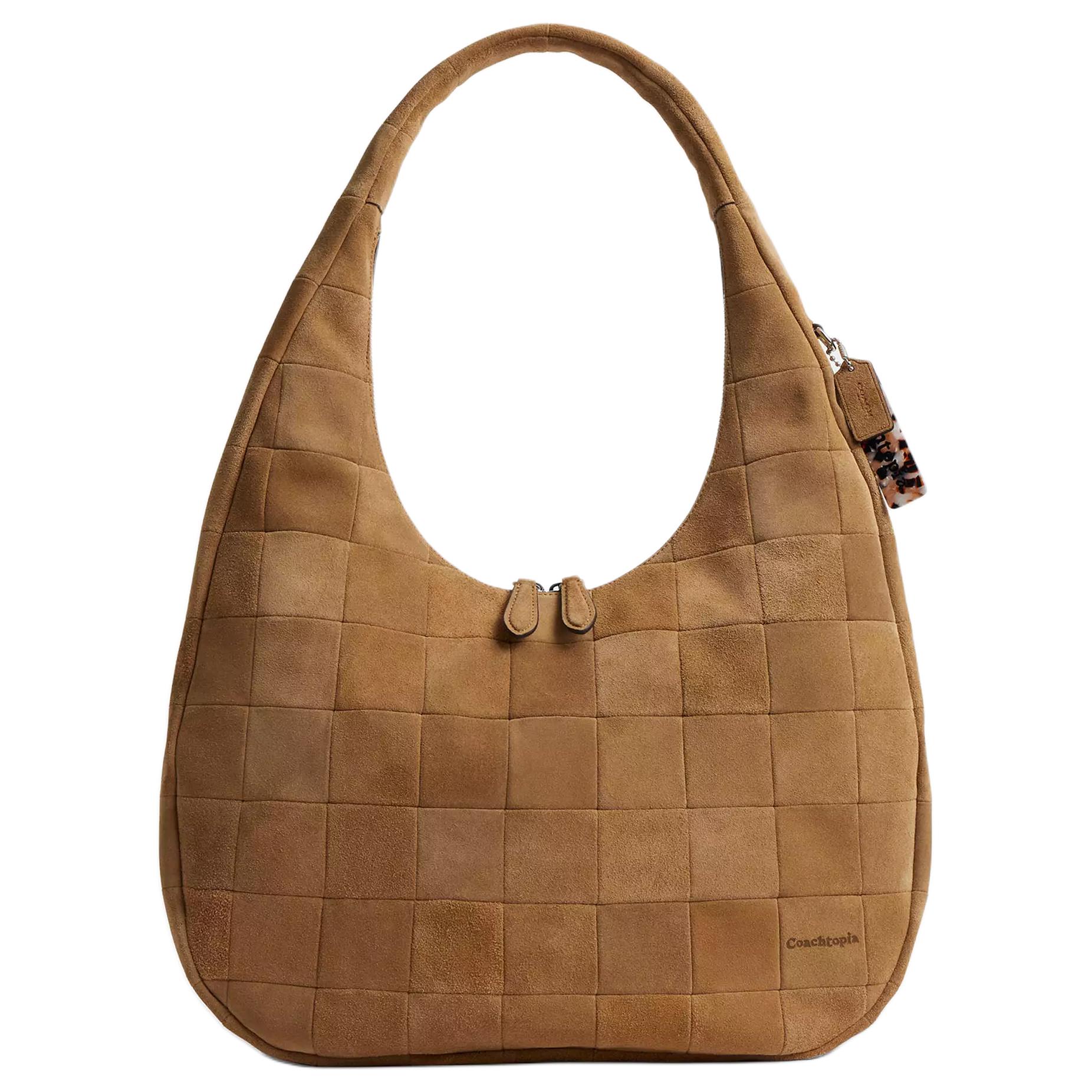 Замшевая сумка через плечо, большая, женская, песочного цвета Coachtopia, basic set (bag+dust bag)
Замшевая сумка через плечо, большая, женская, песочного цвета Coachtopia, basic set (bag+dust bag)