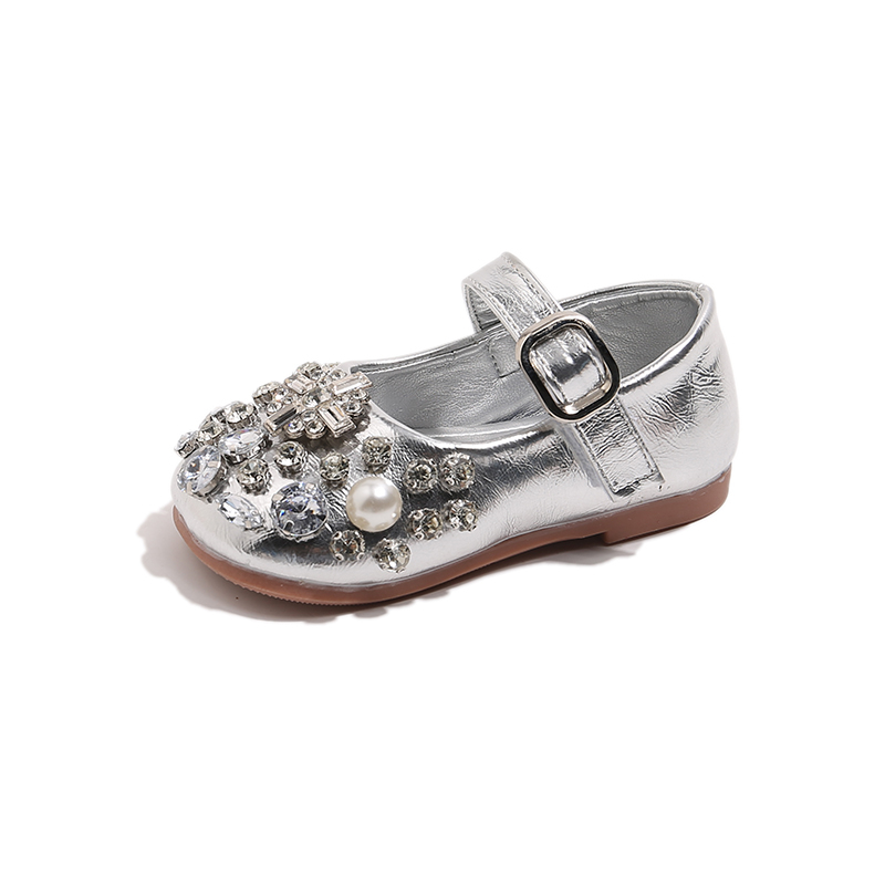 Низкие детские кожаные туфли для детей 3–7 лет TONYBEAR, серебряный
Низкие детские кожаные туфли для детей 3–7 лет TONYBEAR, серебряный