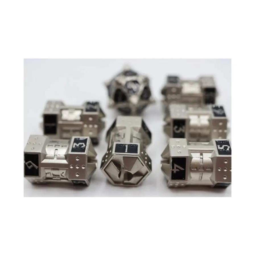 Набор кубиков CCG — эфиры оникса (7), Dice Sets - Metal CCG Dice 51
Набор кубиков CCG — эфиры оникса (7), Dice Sets - Metal CCG Dice 51