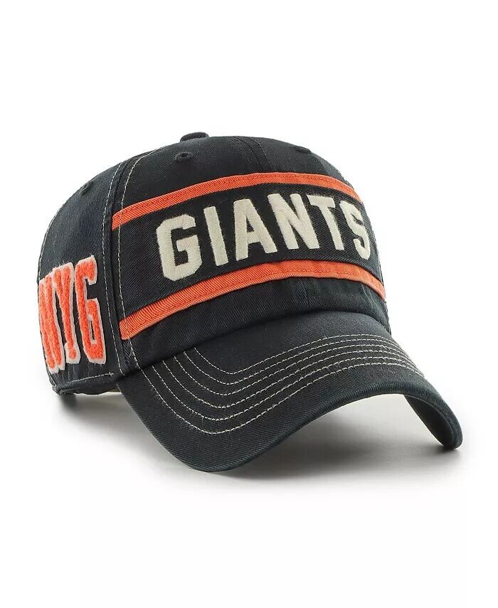 Мужская черная регулируемая шляпа San Francisco Giants Hard Count Clean Up '47 Brand, черный
Мужская черная регулируемая шляпа San Francisco Giants Hard Count Clean Up '47 Brand, черный
